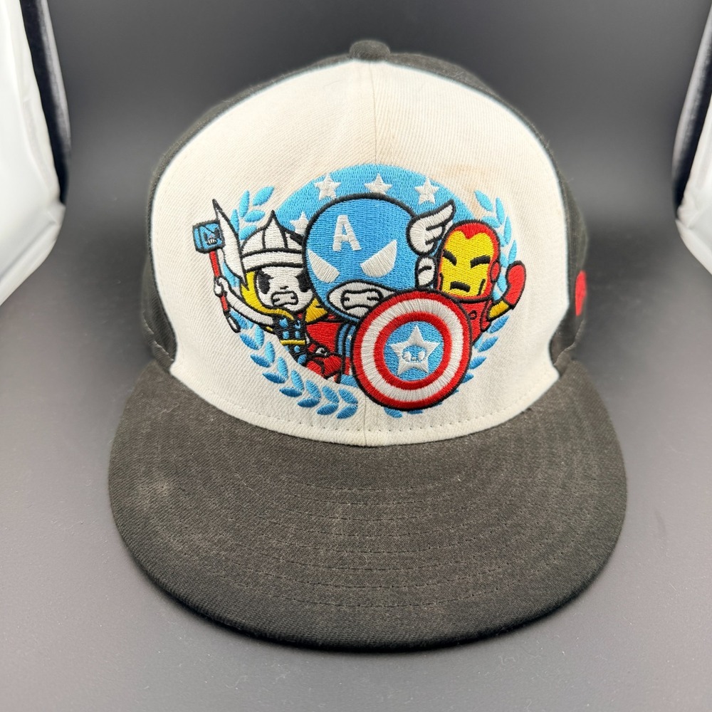 New Era Tokidoki x Marvel Fly Your‎ Own Flag Snapback Cap Mens One Size Black